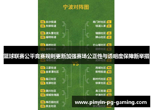 篮球联赛公平竞赛规则更新加强赛场公正性与透明度保障新举措