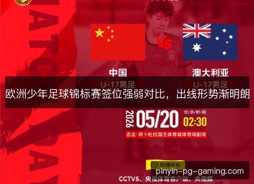 欧洲少年足球锦标赛签位强弱对比，出线形势渐明朗